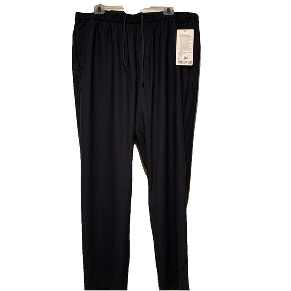 LULULEMON Mens ABC Warpstream Pull-on Pant Regular Fit Obsidian XXL NWT $98 - Picture 1 of 8